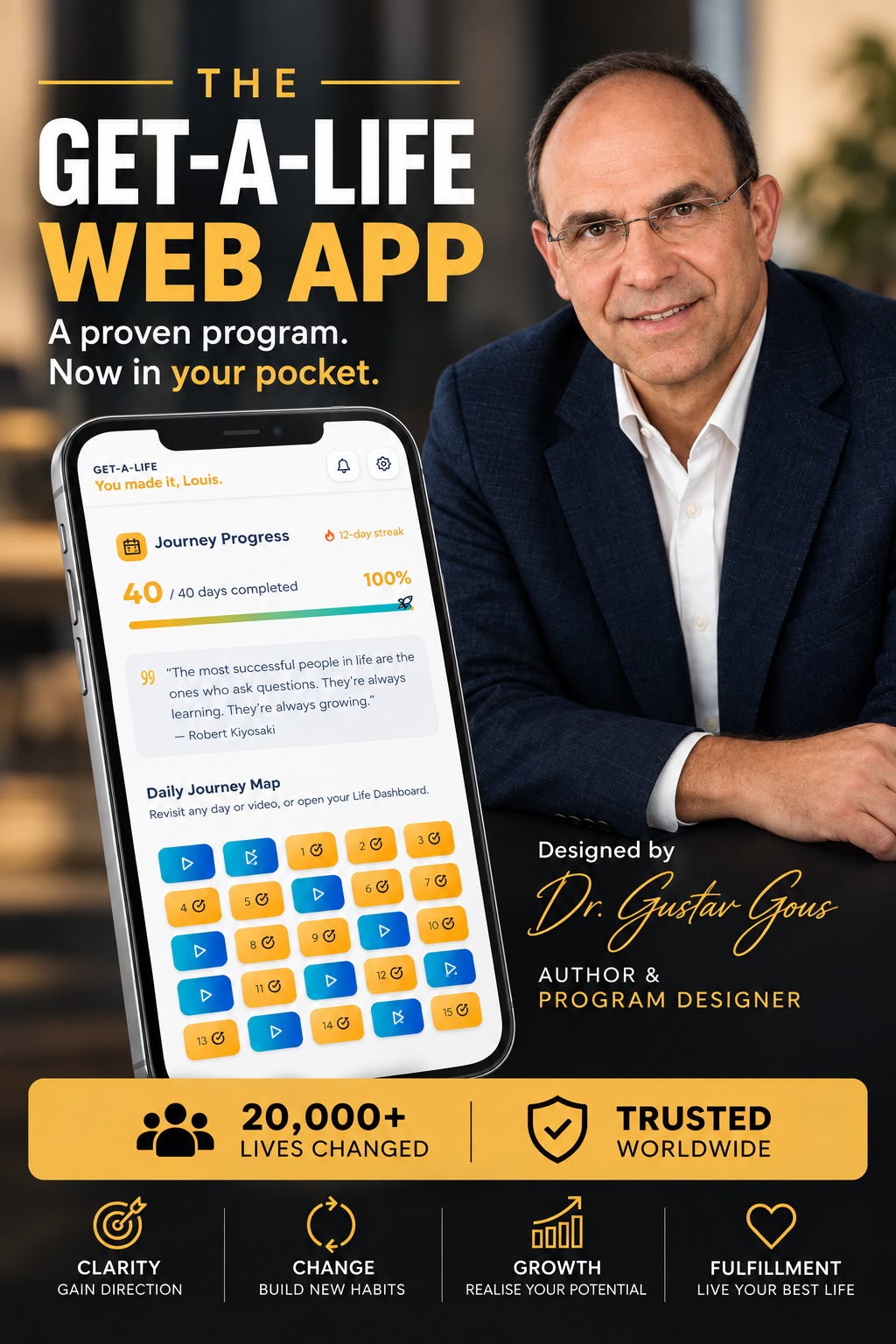Get-A-Life App by Dr Gustav Gous - Digital Access